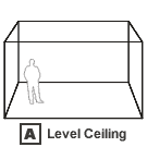 level ceiling